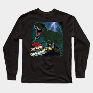 Jurassic Park art Long Sleeve T-Shirt